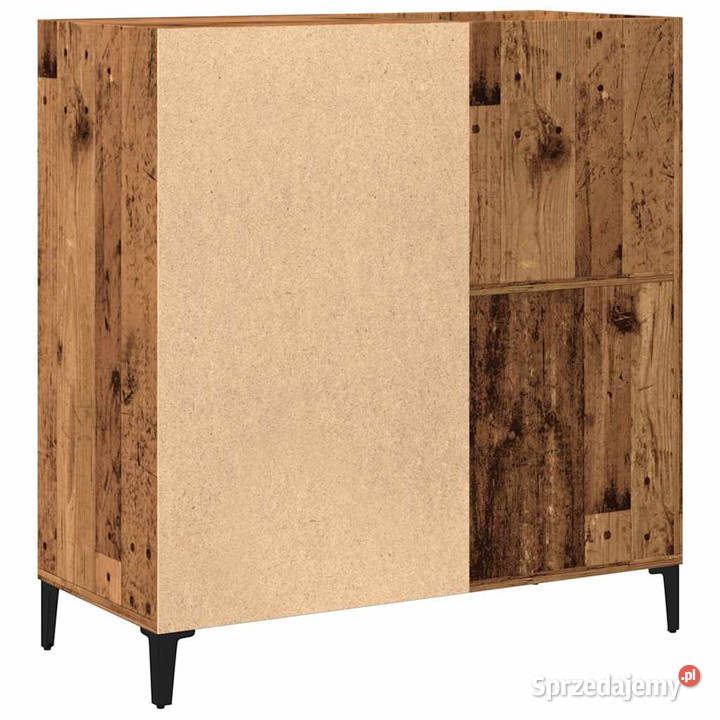 Szafka na płyty stare drewno 845x38x89 WM857173 mazowieckie Warszawa sprzedam