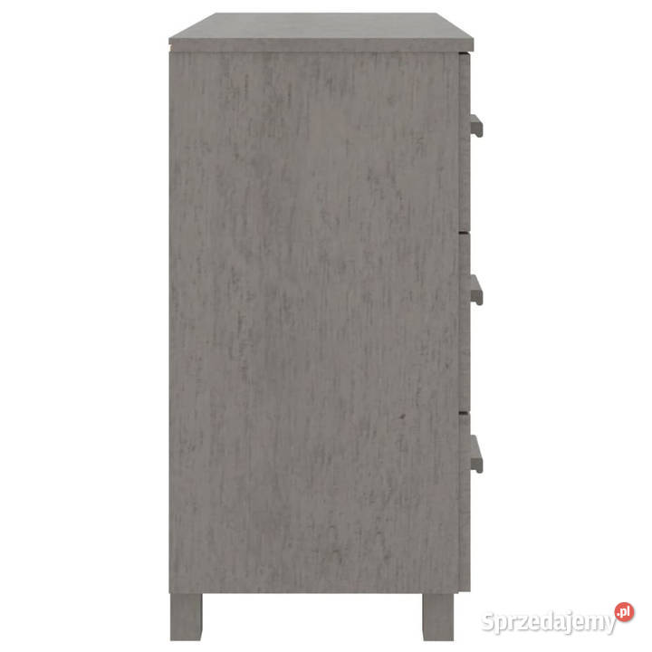 Szafka HAMAR jasnoszara 90x40x80 drewno sosnowe Pozostałe Warszawa