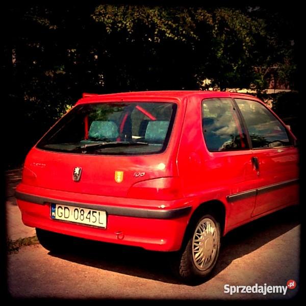 Peugeot 106 czerwony Gdańsk sprzedam