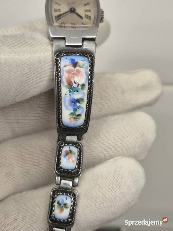 Zegarek koktajlowy ŁuczLuch ceramika