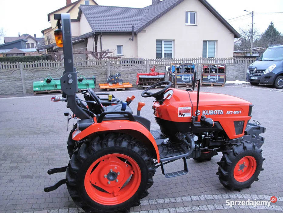 Mini Traktorek Kubota EK1261 4X4 26 Wspomaganie Międzyrzec Podlaski sprzedam