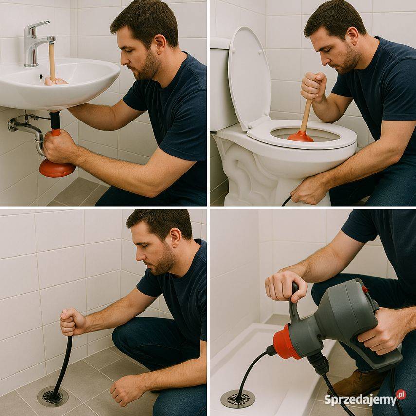 Przepychanie rur hydraulik Wrocław Bartoszowice