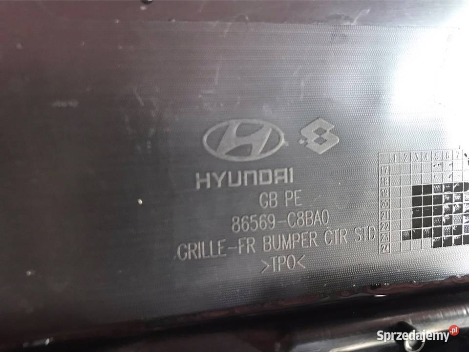 Hyundai I20 II lift 1418 Grill atrapa przód podkarpackie Rzeszów