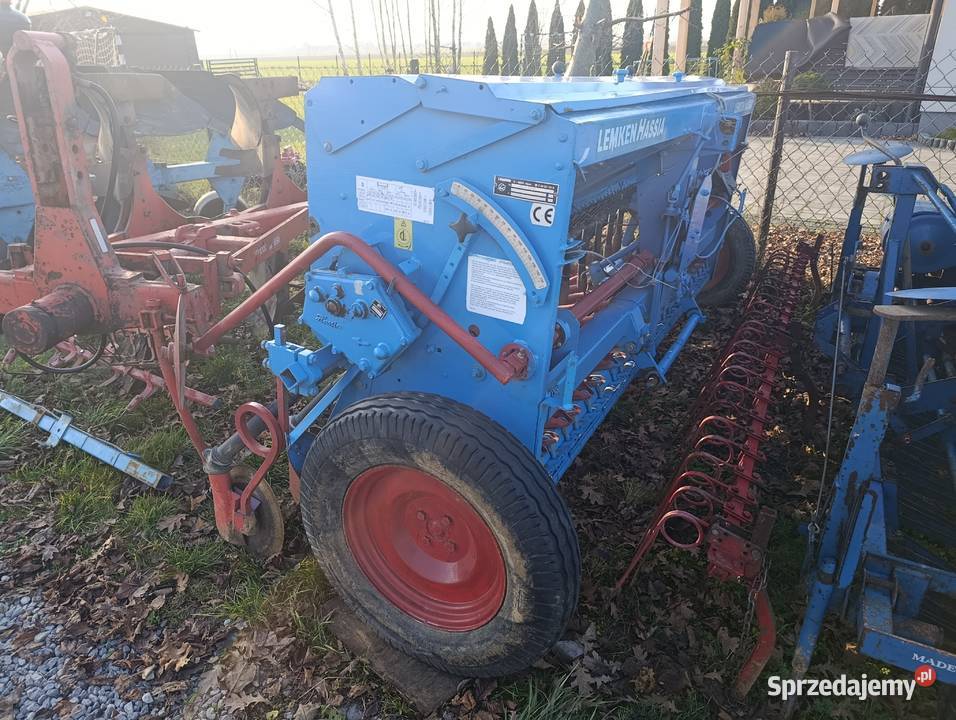 Siewnik zbożowy lemken hassia talerzowy Borki
