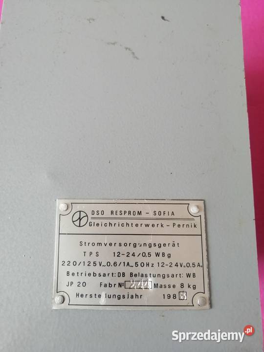 stary prostownik z 1988 roku 8 Legnica