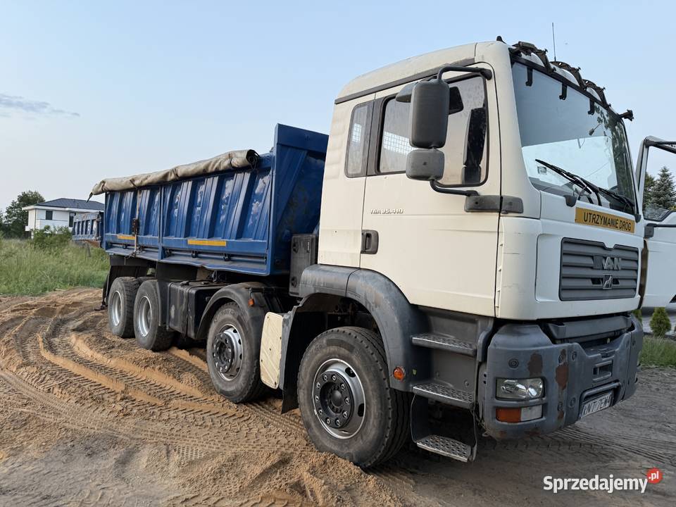 Wywrotka MAN TGA 35410 4ośka 2004 r Wywrot 8x4 Rok produkcji 2004 Złoczew