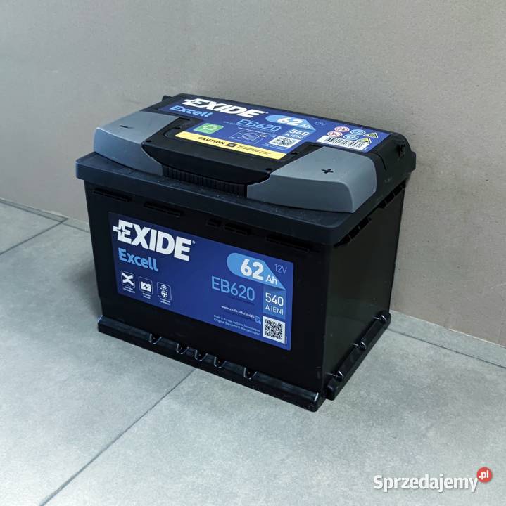 788x645x112 Akumulator Exide Excell 62Ah 540A EN wielkopolskie Konin