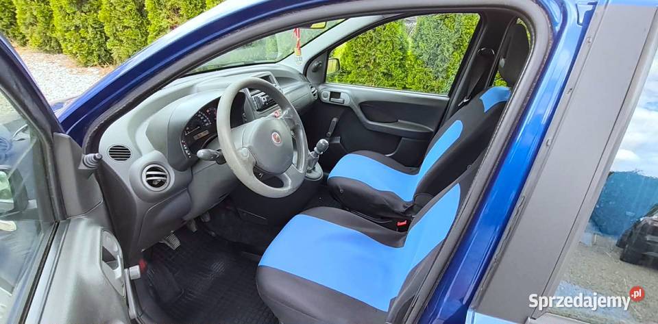 Fiat Panda 2008r 12 LPGGAZ Wspomaganie CITY Mega nieuszkodzony Jasło