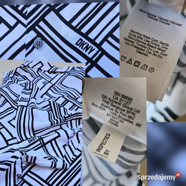 Lekka przewiewna koszula DKNY rozmiar XL biały Lublin sprzedam