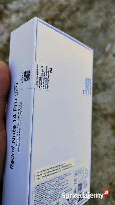 Xiaomi Redmi Note 14 Pro 5G 8256GB Funkcje AI mazowieckie Płock sprzedam