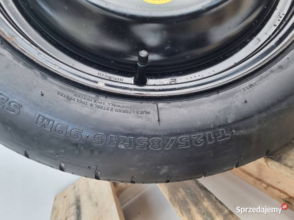 KOŁO ZAPASOWE 12585 R16 DOJAZDOWE Ford C Focus Rudka sprzedam