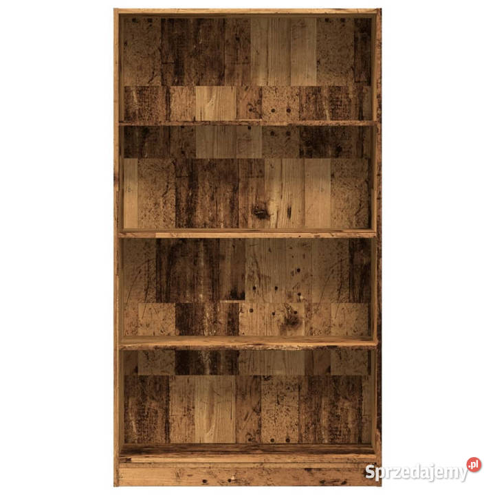 Regał stare drewno 80x24x143 materiał Regały Warszawa