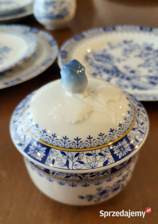 Oscar Schaller Bawaria China Blau serwis 6 osób Szczecin