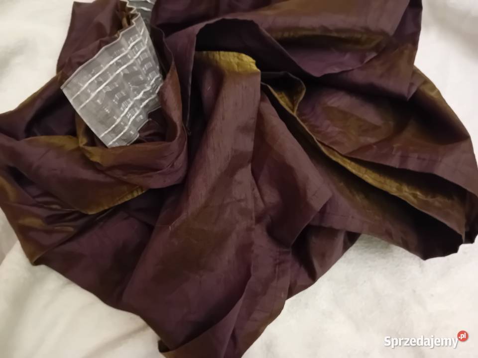 Zasłona ikea felicia kolor brąz z efektem złota małopolskie sprzedam