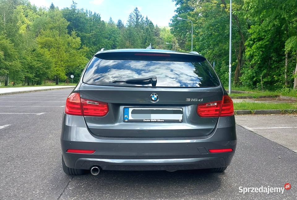 BMW seria 3 F31 touring grafit 2014 r DIESEL nieuszkodzony Bielsko-Biała