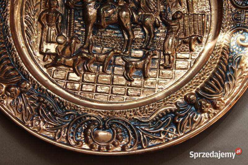Dekoracyjny talerz miedziany 242 FiaF Szczecin