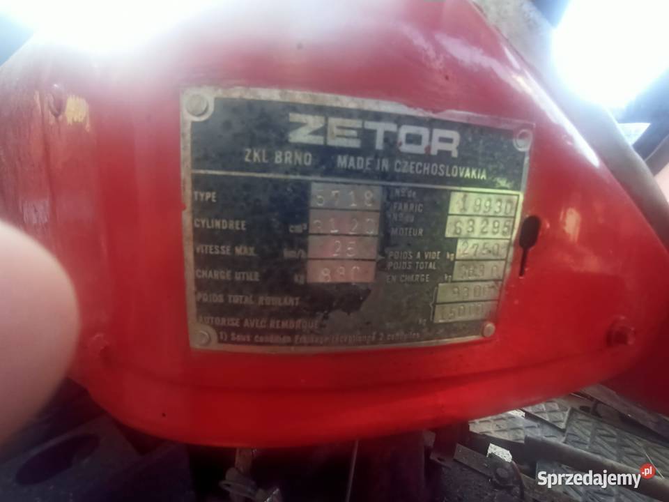 Zetor 5718 Kabina Zetor Rolnictwo Lebiedziew