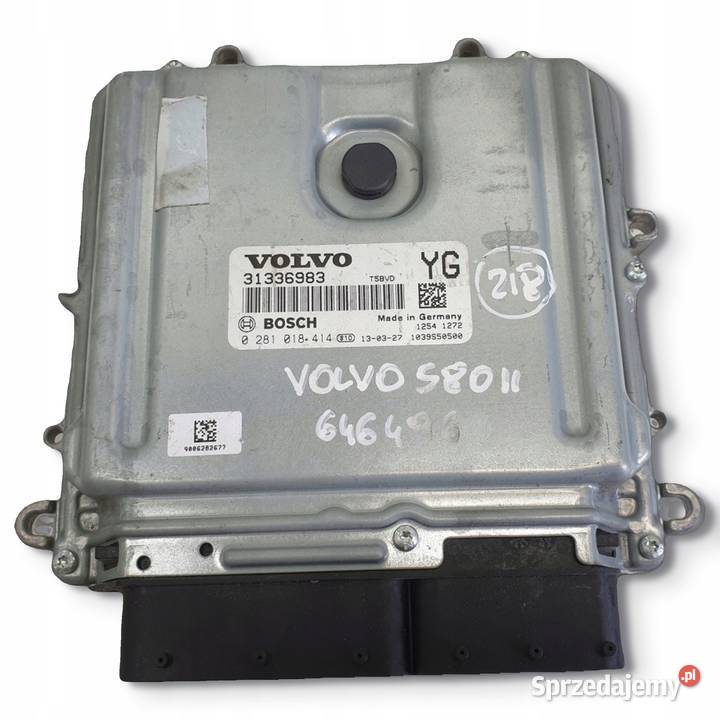 Volvo V70 III 20 D STEROWNIK SILNIKA komputer Chełm