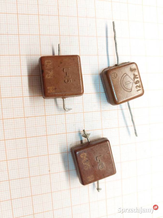 Kondensator Mikowy 4700pF 500V L15 3 A487 Części i akcesoria śląskie Czechowice-Dziedzice