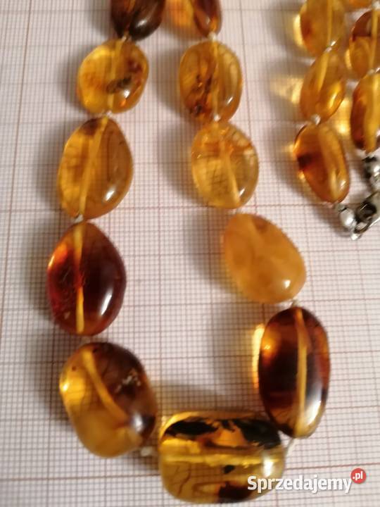 Naszyjnik z Bursztynu podlaskie Białystok sprzedam