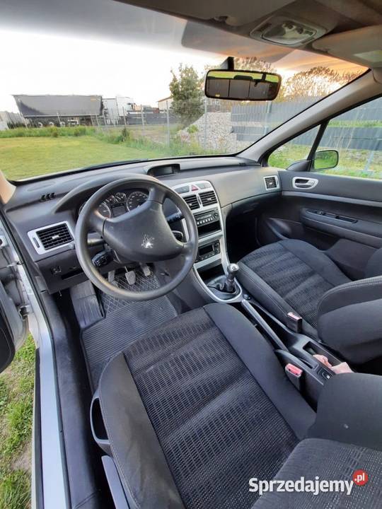 Peugeot 307 SW srebrny Kowalewo Pomorskie