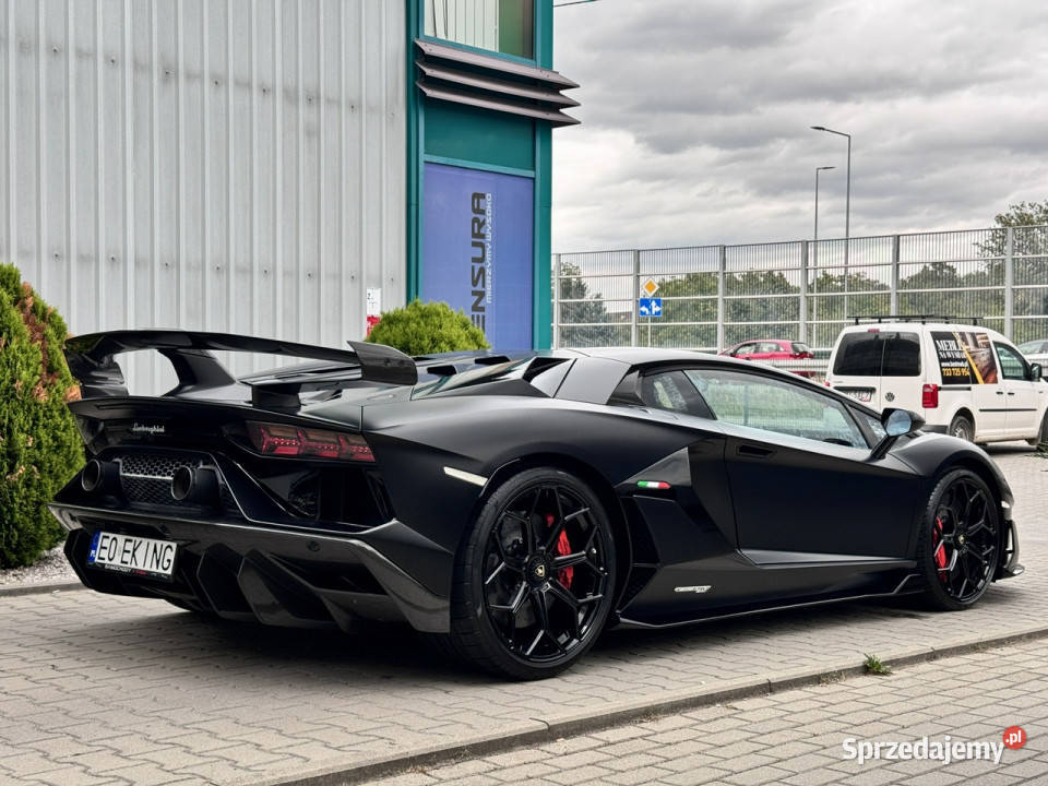 Lamborghini Aventador SVJ LP770 65l V12 Nero gniazdo USB