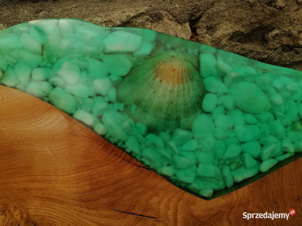 Stolik kawowy dąb wiąz jesion stół bale deski Stoliki, uchwyty i półki Przysucha