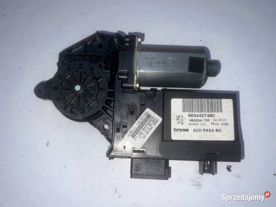 Silniczek szyby prawy przód Peugeot 307 Ostrzeszów sprzedam