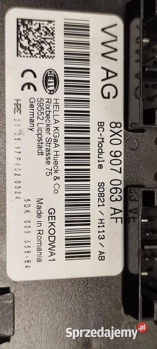 AUDI Q3 8U MODUŁ KOMFORTU 8X0907063AF dolnośląskie