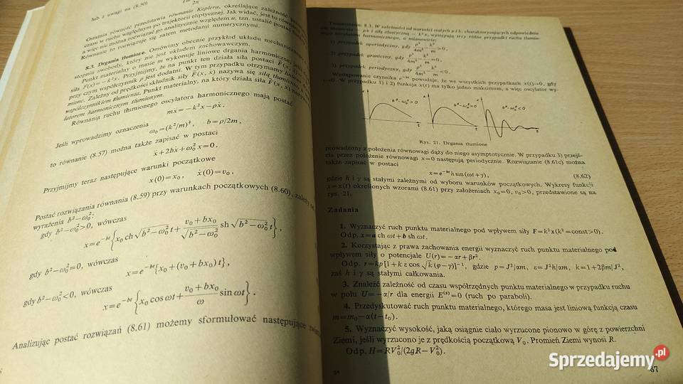 Mechanika klasyczna  Roman Stanisław Ingarden Rok wydania 1980 pomorskie Gdańsk