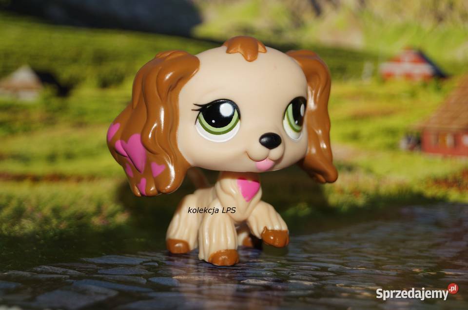 LPS Littlest Pet Shop spaniel 1963 oryginalny Hasbro Rybnik sprzedam