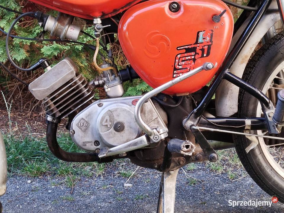 Simson S51 z 1981 roku orginal lakier łódzkie Radomsko