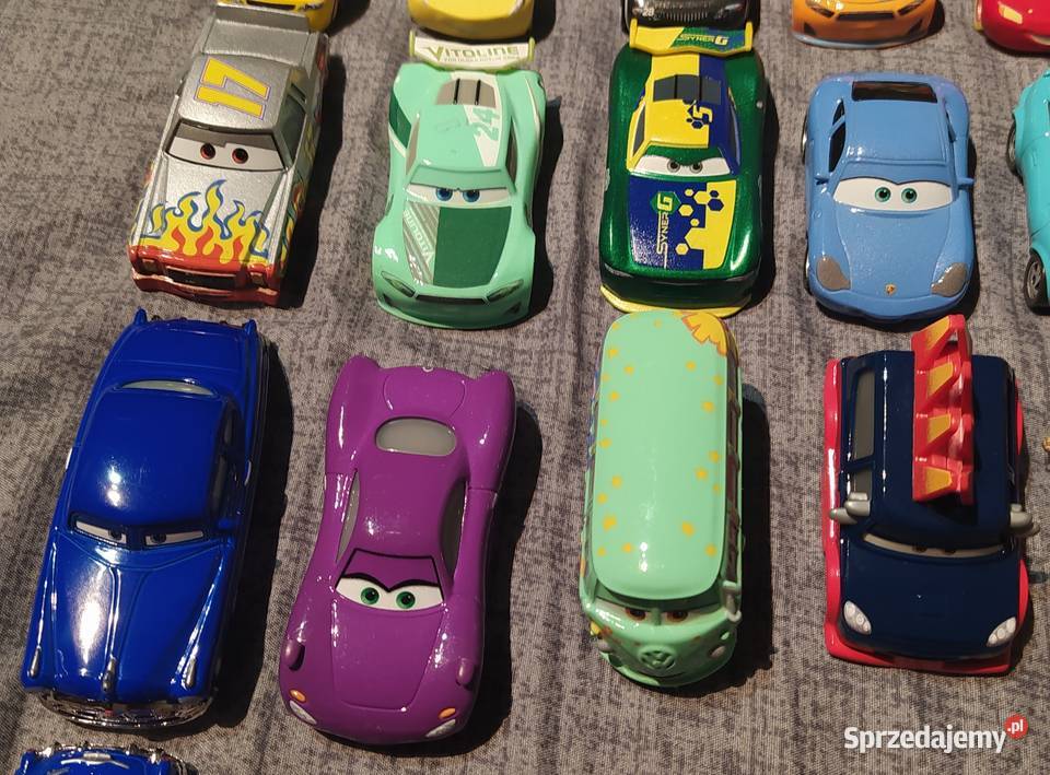 Disney Pixar Cars Auta Mattel 55 sztuk Gdańsk