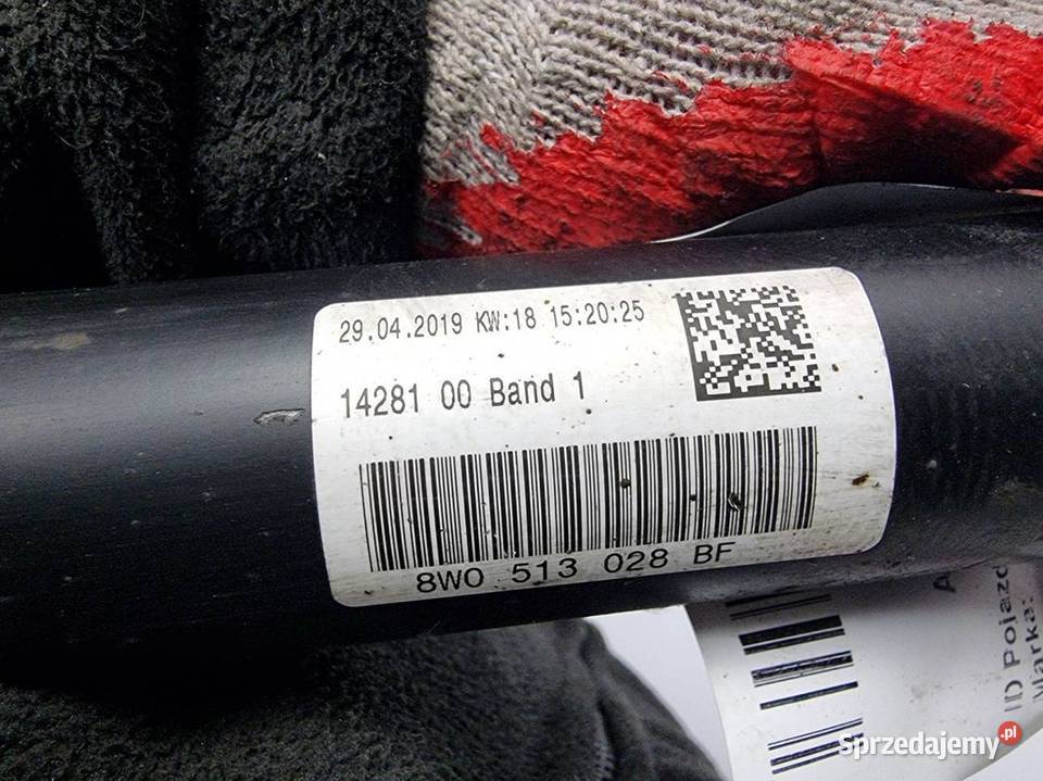 AMORTYZATOR LEWY TYŁ AUDI A4 B9 8W0513035AJ Lipno