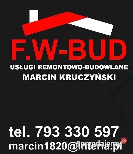 F WBUD MARCIN KRUCZYŃSKI USŁUGI Rydułtowy