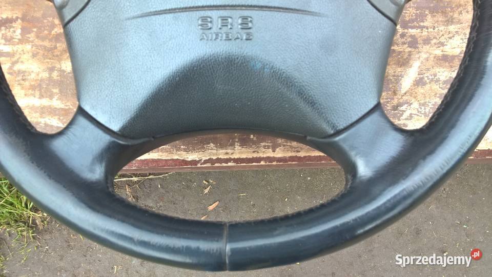 Kierownica skórzana z poduszką airbag Mercedes osobowe Chełm sprzedam