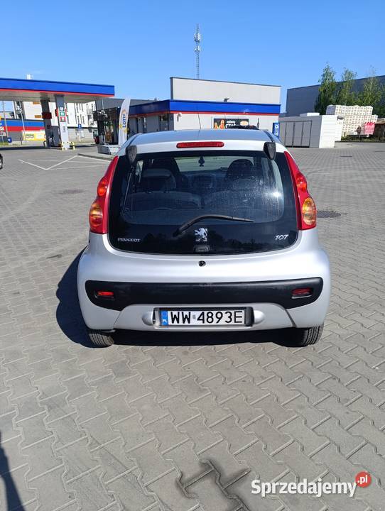 Sprzedam Peugeot 107 nieuszkodzony mazowieckie Warszawa