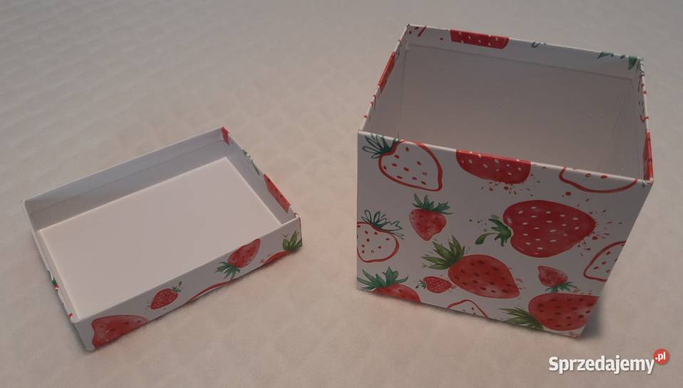 Pudełko z pokrywką ozdobne dekoracyjne na Czeladź sprzedam