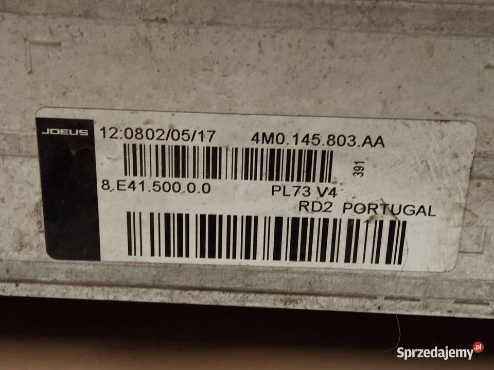 INTERCOOLER 4M0145803AA Audi Q7 II 20152026 SQ7