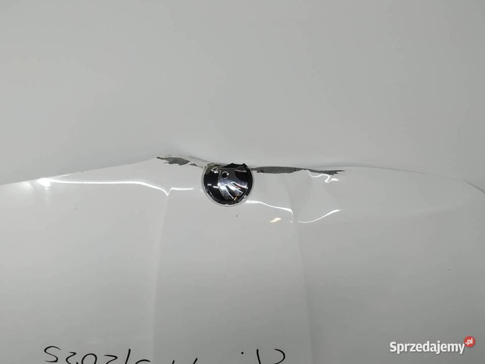 MASKA PRZÓD BIAŁA USZKODZONA Skoda Scala I 2019 osobowe