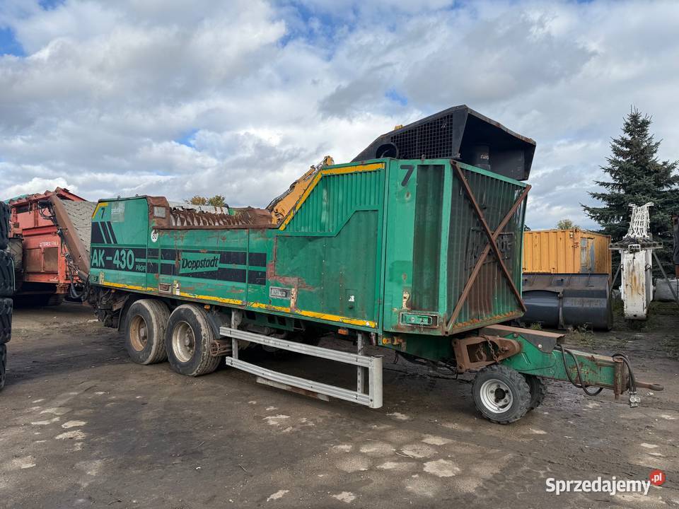 Doppstadt AK430 Mobilny rozdrabniacz Shredder Kołodziejewo sprzedam