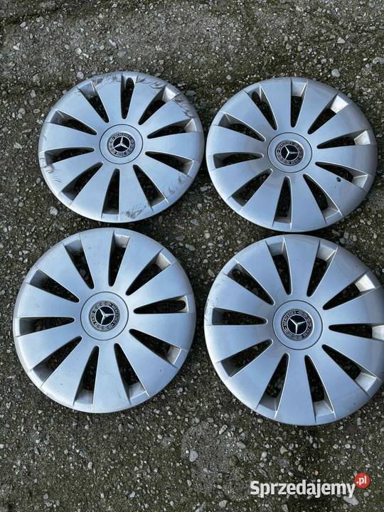 Kołpaki Mercedes Benz 17 oryginalne 4 sztuki Kołpaki Prudnik
