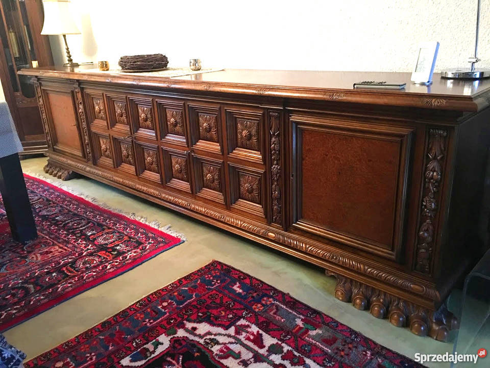 Ogromny bufet komoda z 1930 roku orzech sprzedam