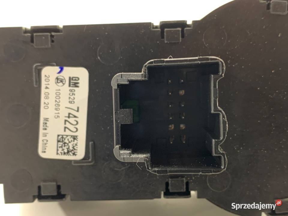 WŁĄCZNIK ŚWIATEŁ OPEL MOKKA 95297422 PRZYCISK