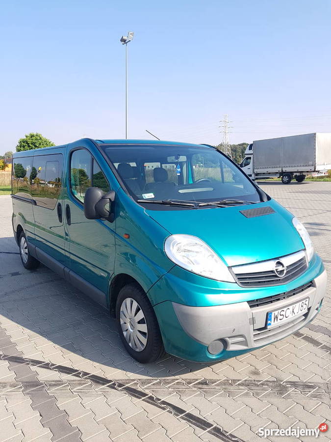 Opel Vivaro 25CDTI long 9 osobowy webasto klima elektryczne lusterka lubelskie Lublin