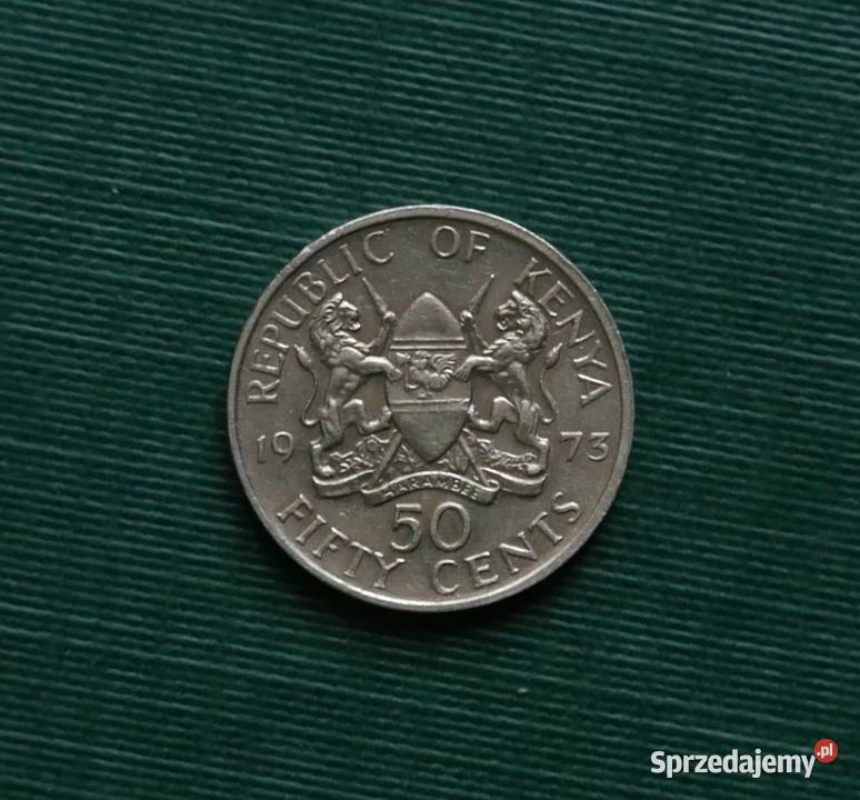 KENIA 50 centów 1973r Gliwice sprzedam