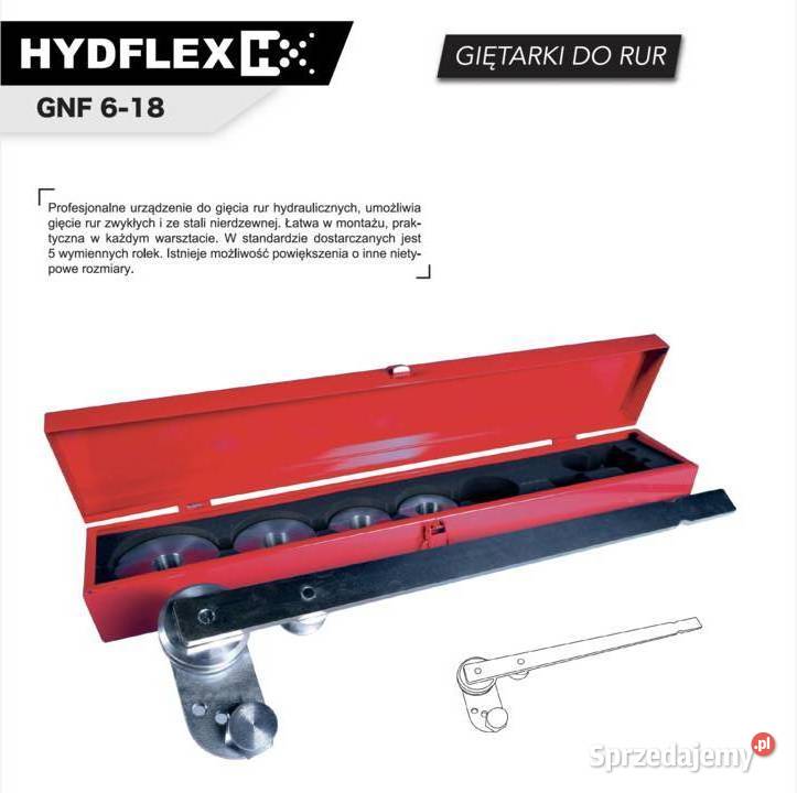 Profesjonalna Giętarka Do Rur HYDFLEX GNF 618