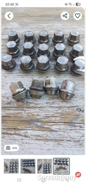 Nakrętka kół koła FORD mondeo fiesta c s itd wielkopolskie Ostrzeszów