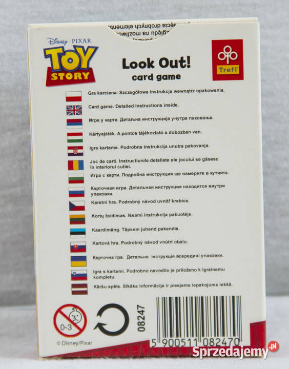 Gra Karciana Karty Toy Story Look Out Trefl Karciane sprzedam