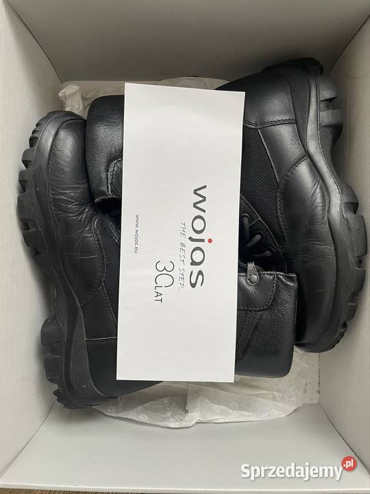 Czarne Buty Wojas R38 Nowa Słupia